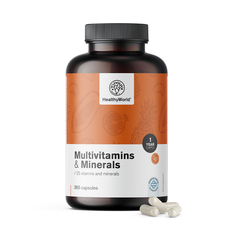 Les multivitamines et les multiminéraux