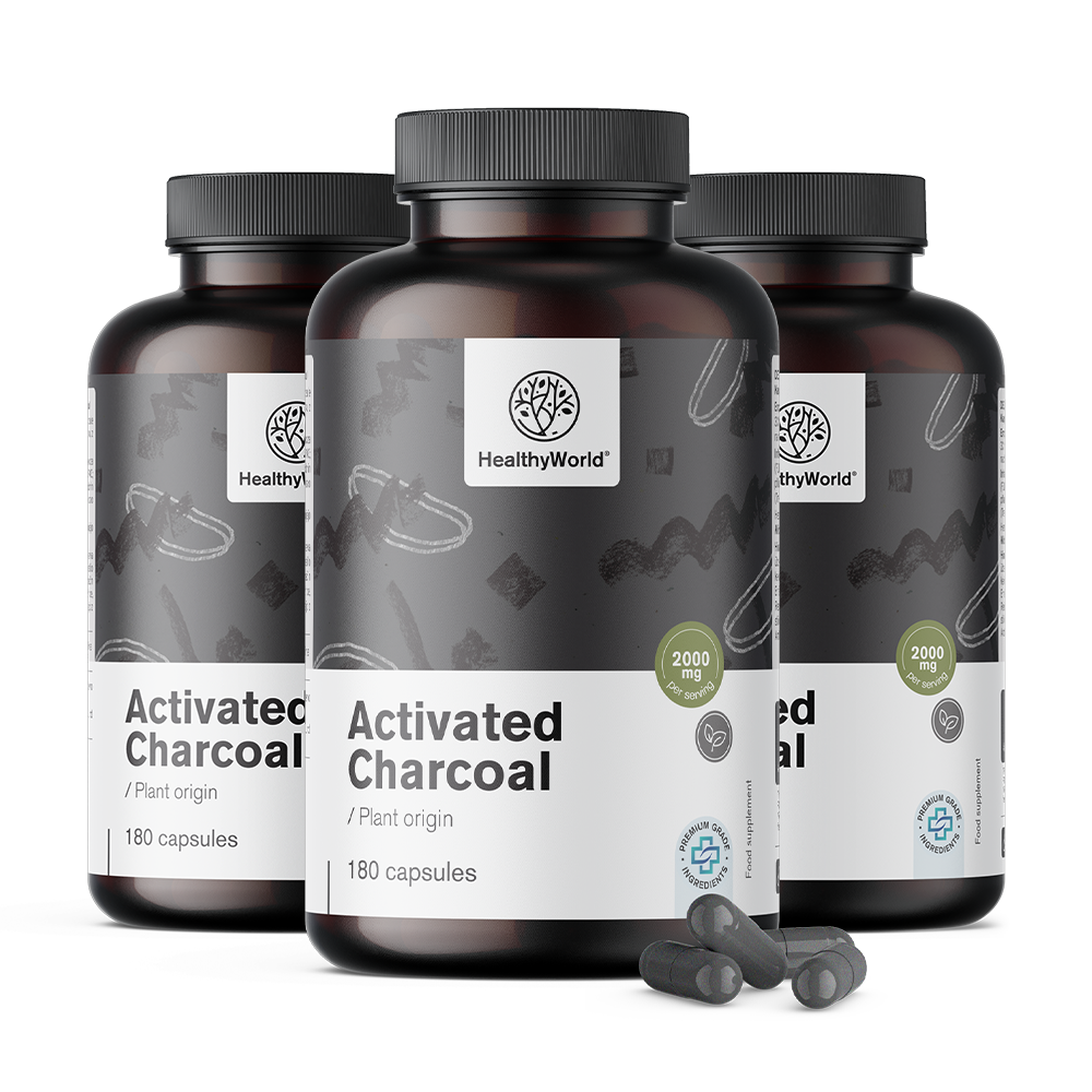 Charbon actif 2000 mg