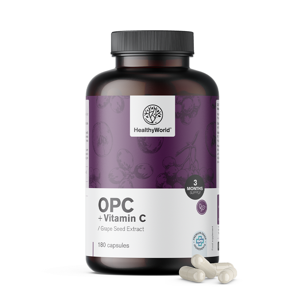 OPC + vitamine C en capsules