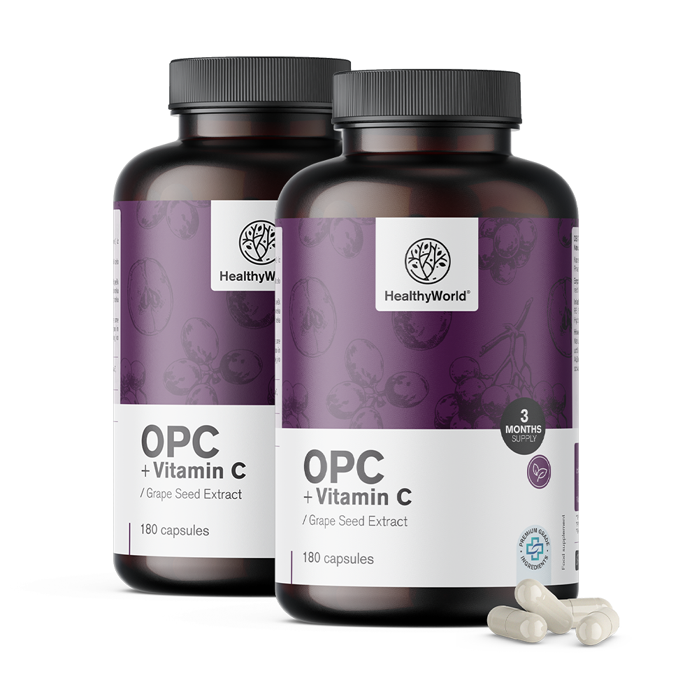 OPC + vitamine C en capsules