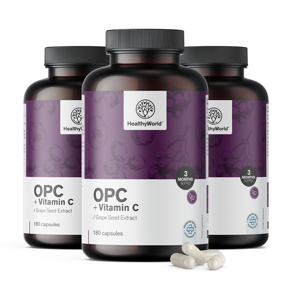 OPC - de pépins de raisin + vitamine C