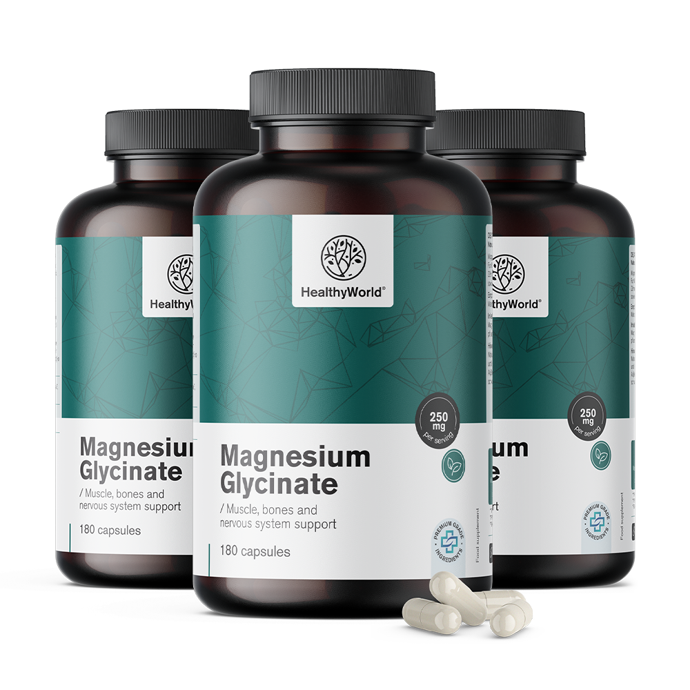 Mg glycinate en capsules