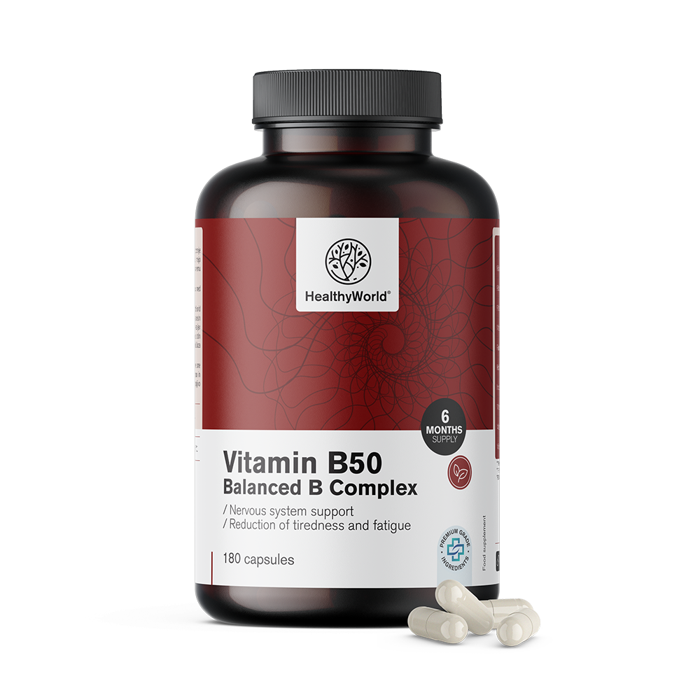 Comprimés de complexe de vitamine B50