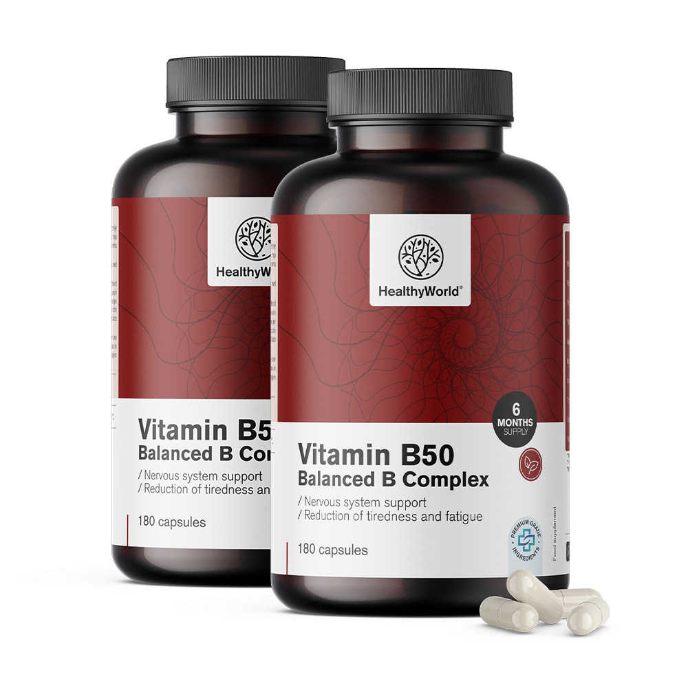 Comprimés de complexe de vitamine B50