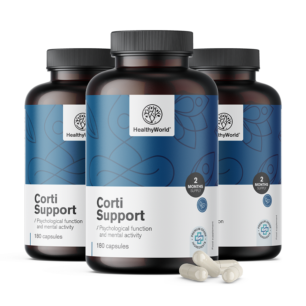 Capsules de soutien au fonctionnement cognitif du cortisol