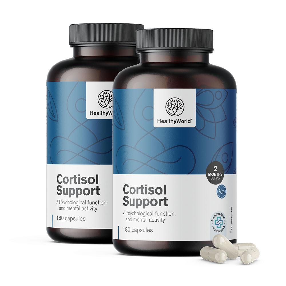 Capsules de soutien au fonctionnement cognitif du cortisol