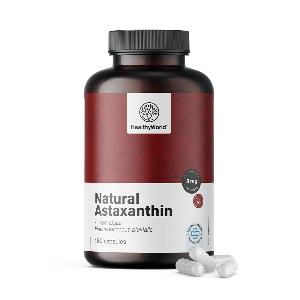 Astaxanthine naturel 8 mg en capsules