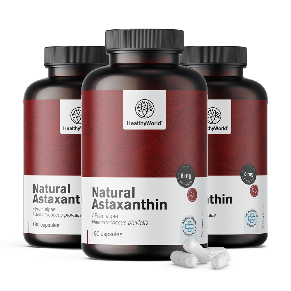 Astaxanthine naturel 8 mg en capsules