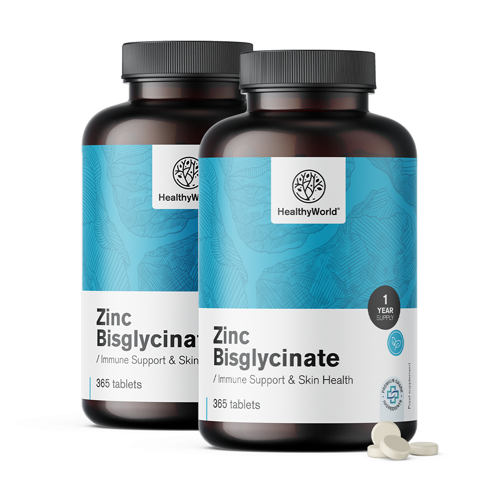 Cink bisglicinat 15 mg v tabletahLe bisglycinate de zinc 15 mg en comprimés