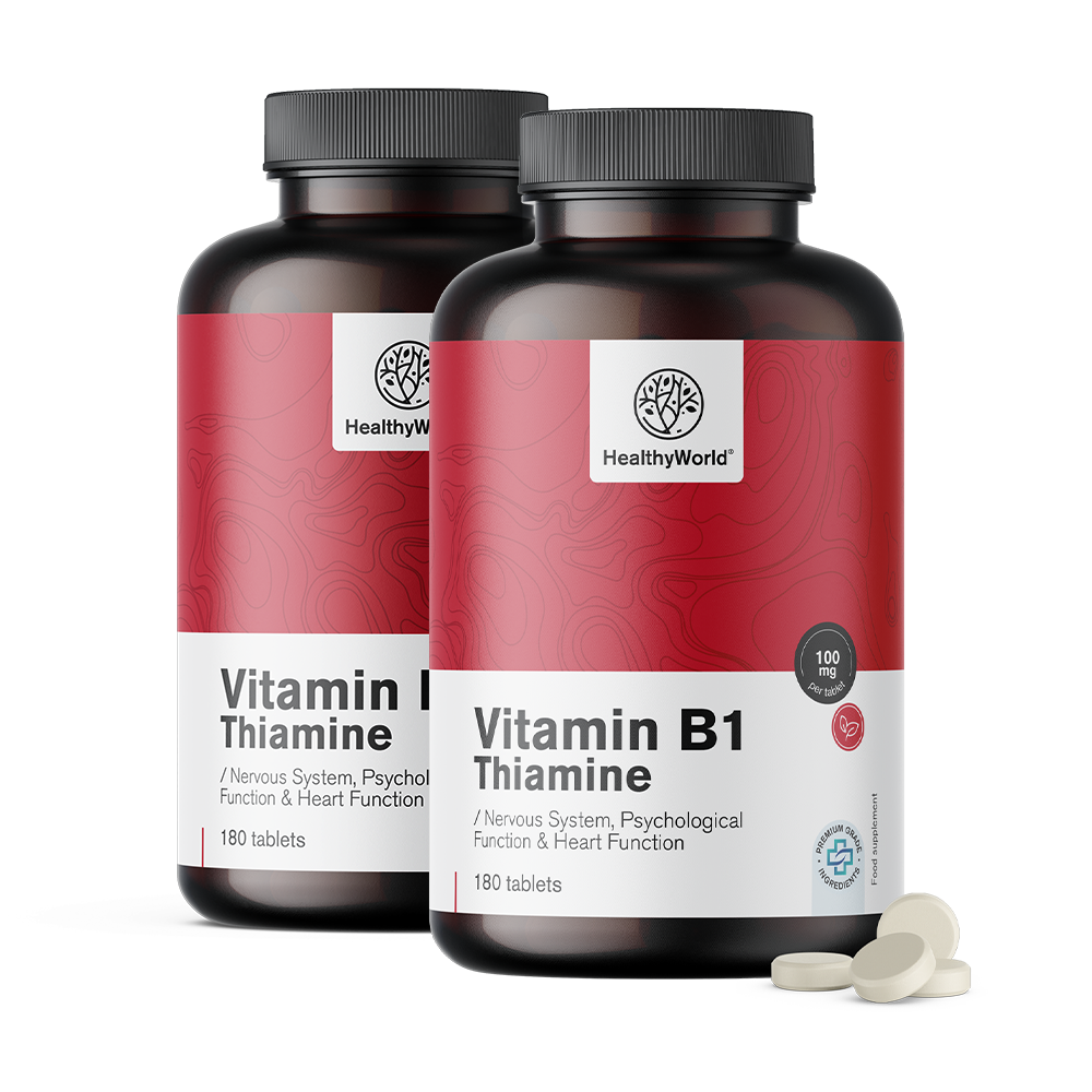 Vitamine B1 - thiamine 100 mg en comprimés.