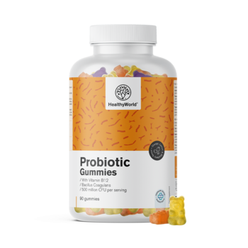 Probiotic - gummies avec cultures microbiennes, 90 gummies