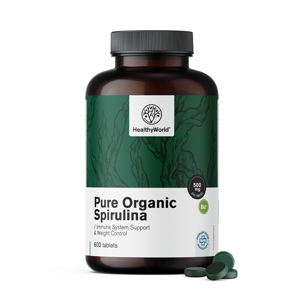 BIO Spirulina 500 mg en comprimés