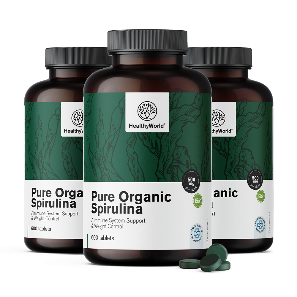 BIO Spirulina 500 mg en comprimés