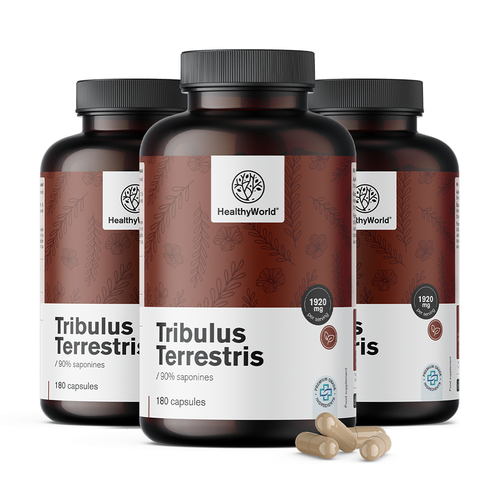 Navadna zobačica – Tribulus 1920 mg (in French: Tribulus terrestre - 1920 mg)