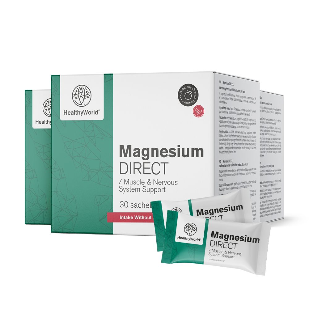 Magnésium DIRECT 400 mg avec arôme d'orange