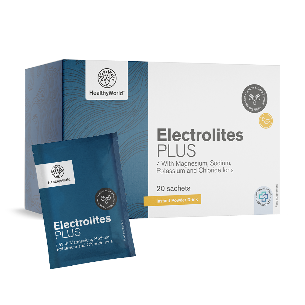 Électrolytes - poudre pour préparer une boisson en sachets.