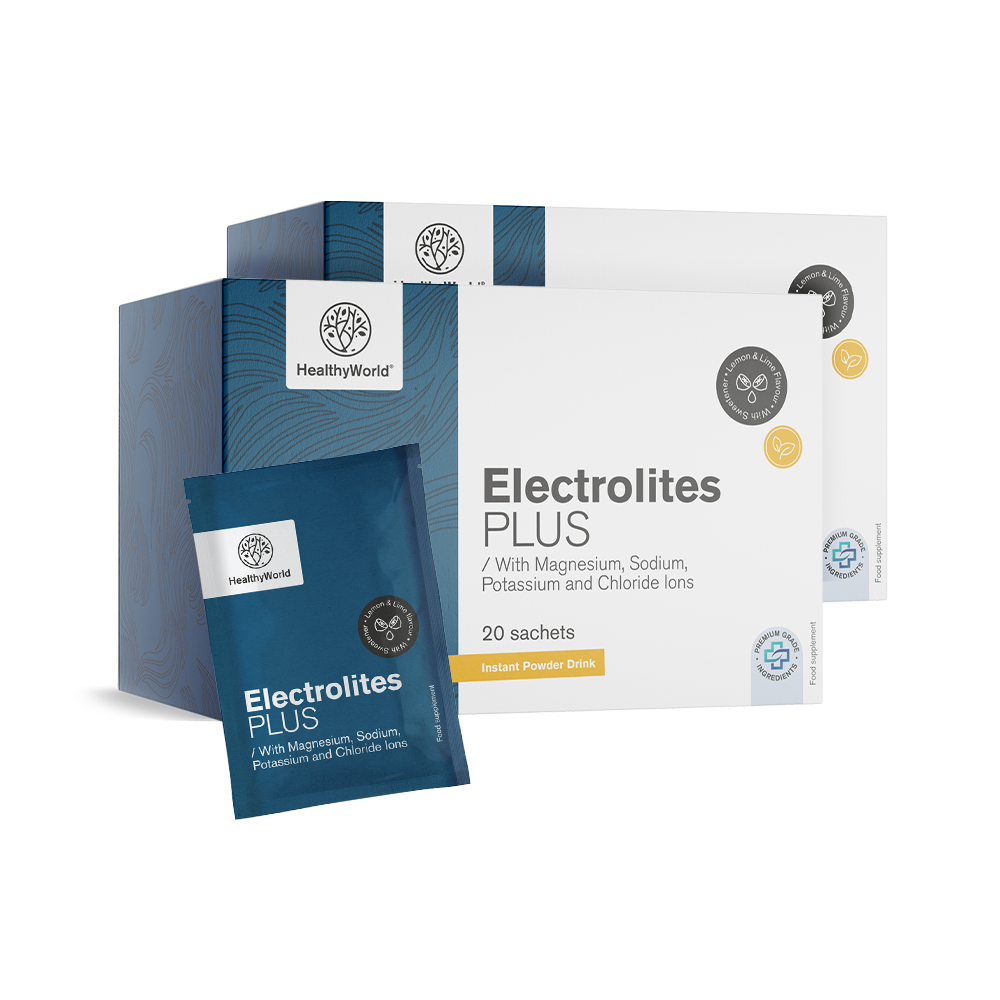 Électrolytes - poudre pour préparer une boisson en sachets.