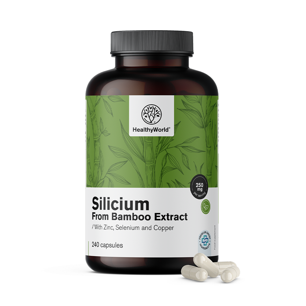 Silicij 250 mg - extrait de bambou.