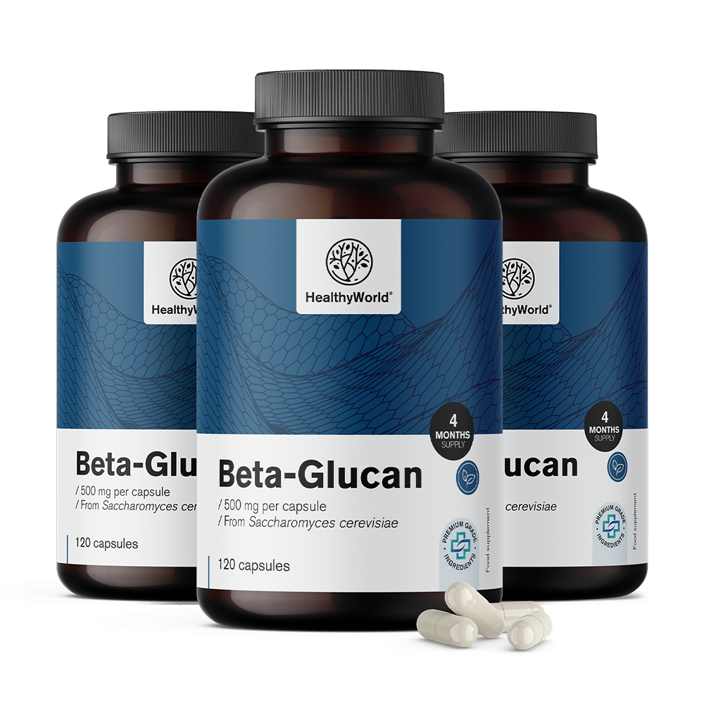 Bêta-glucane 500 mg