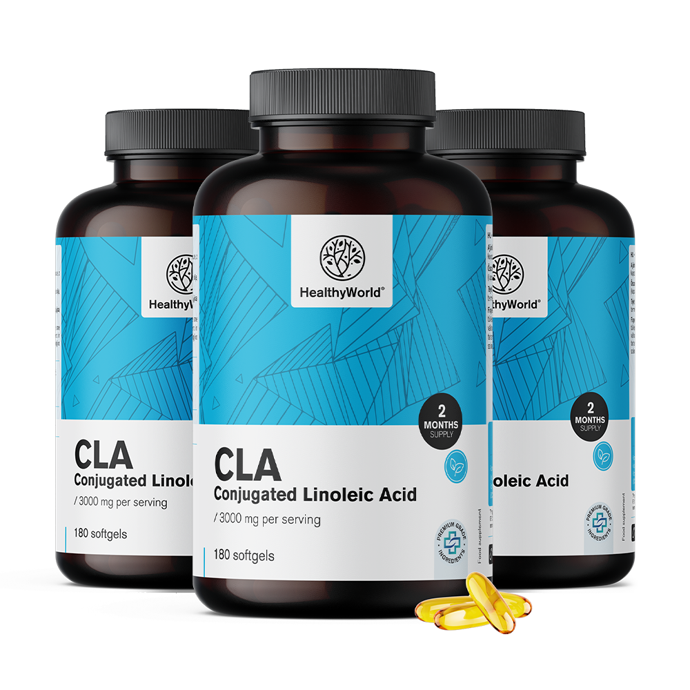 CLA 3000 mg - acide linoléique conjugué