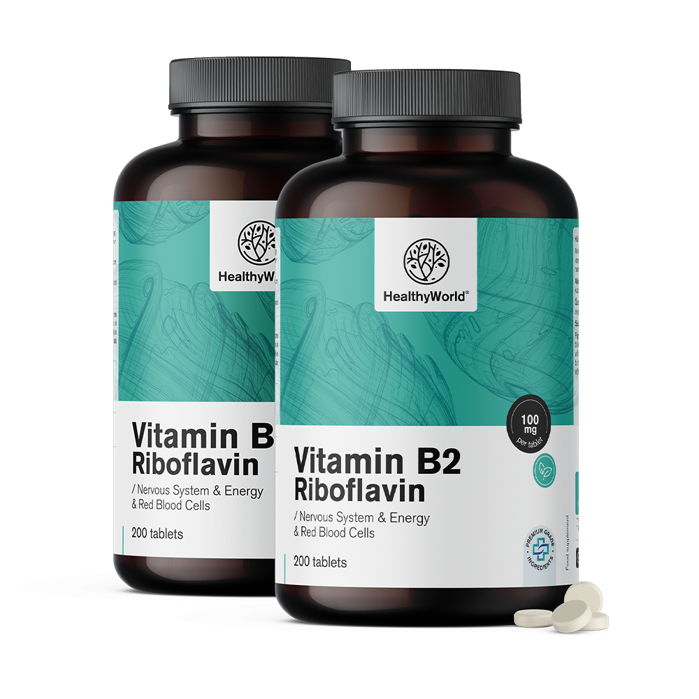 Vitamine B2 - riboflavine 100 mgVitamine B2 - riboflavine 100 mg