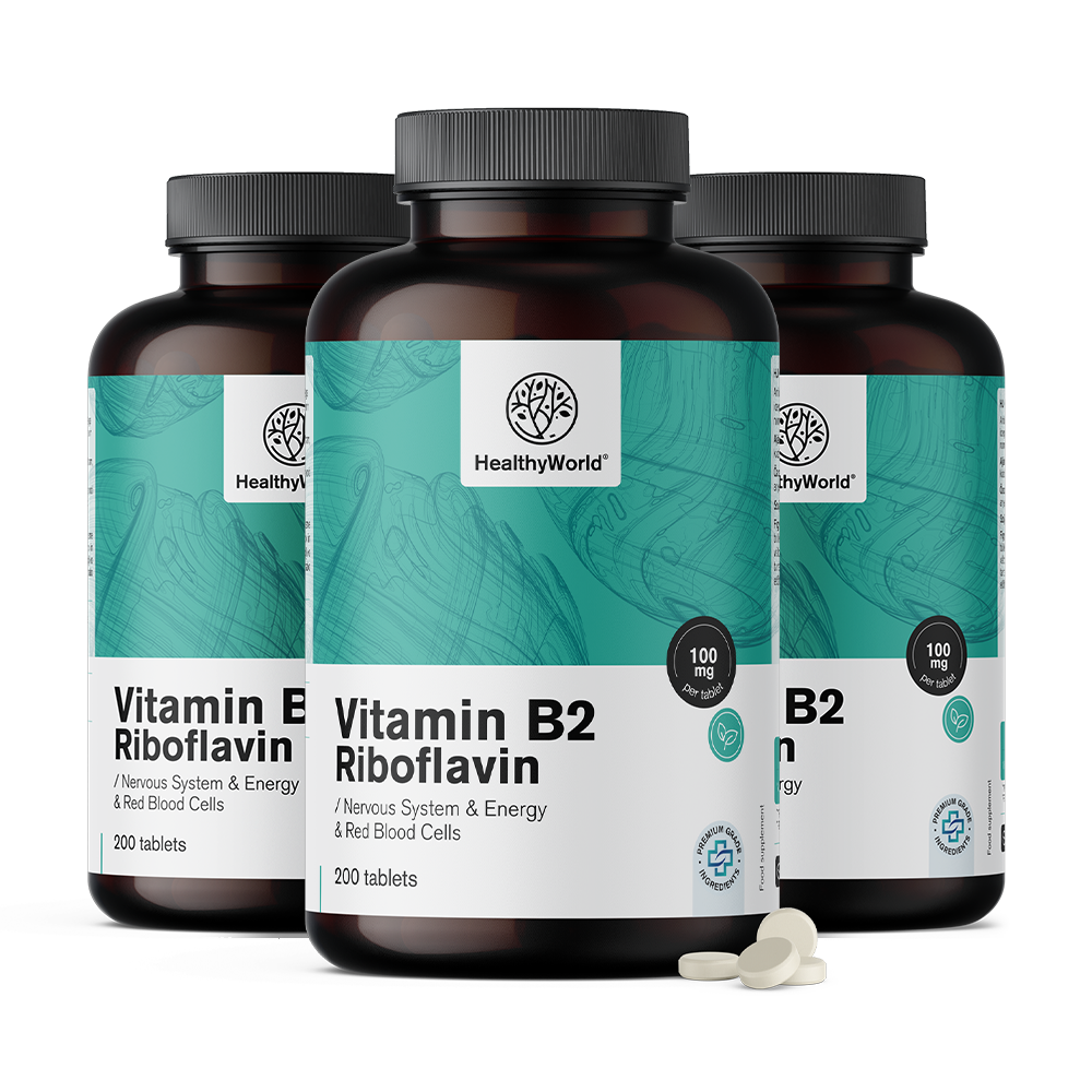 Vitamine B2 - riboflavine 100 mgVitamine B2 - riboflavine 100 mg