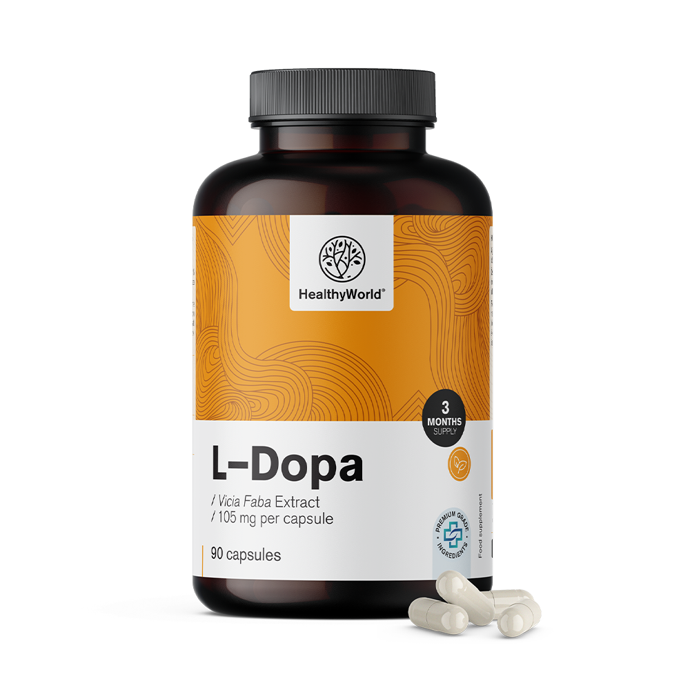 L-dopa 105 mg - extrait de haricot