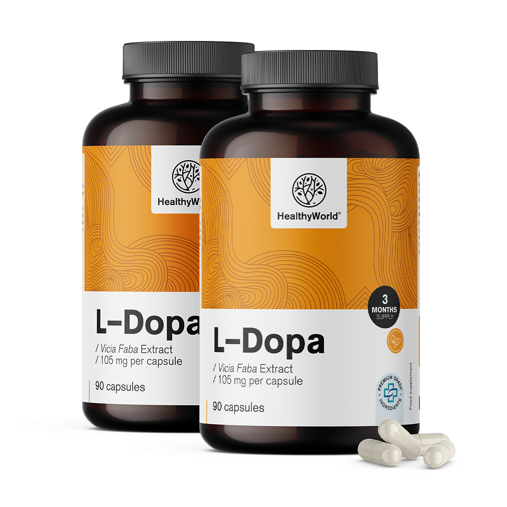 L-dopa 105 mg - extrait de haricot