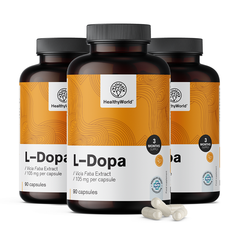 L-dopa 105 mg - extrait de haricot