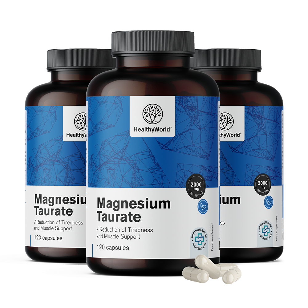 Taurate de magnésium 500 mg