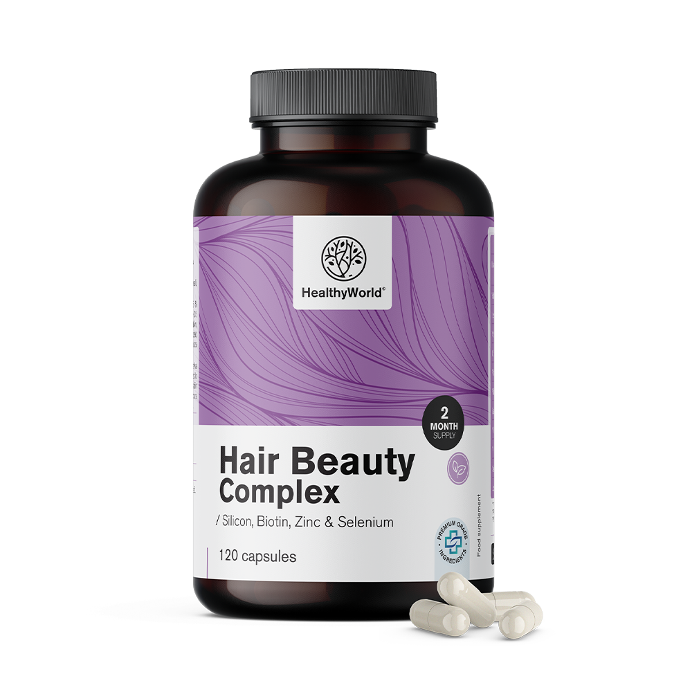 Complexe de beauté capillaire - Vitamines et minéraux pour les cheveux