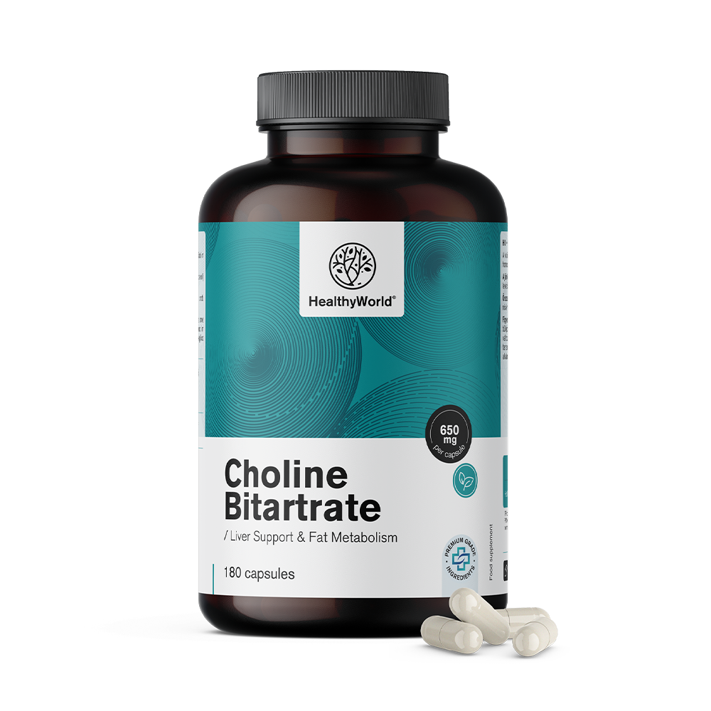 Bitartrate de holin 650 mg