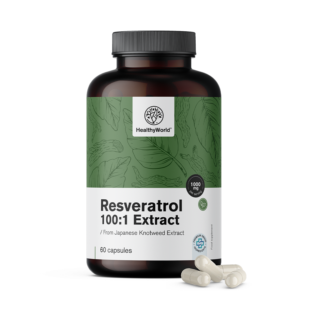 Resvératrol 1000 mg.